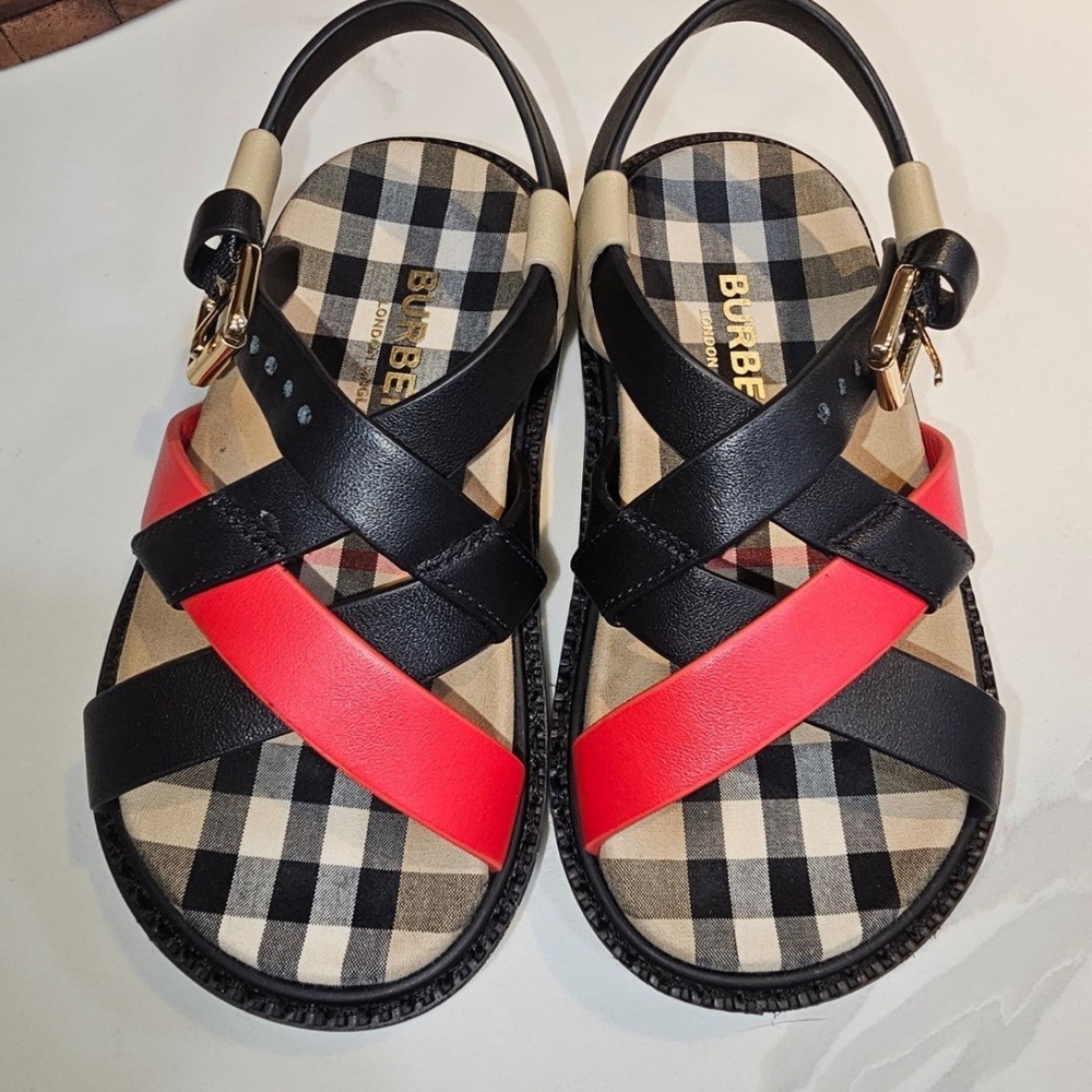 Toddler Burberry sandals